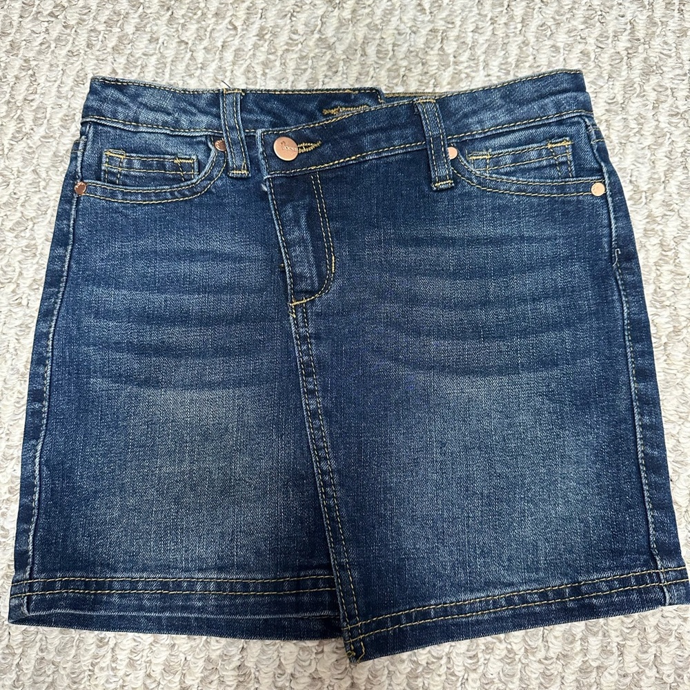 Girl’s Joe's Jeans Dark Blue Denim Skirt size 6X